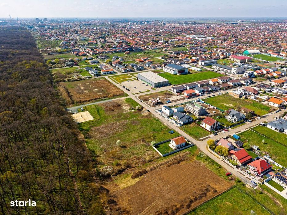 Teren construibil Dumbravita | langa Padurea Verde | Comision 0%