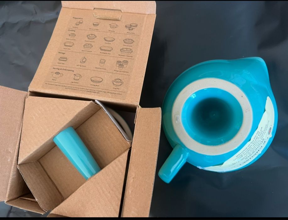 Le creuset set -ceainic mojar storcator citrice !