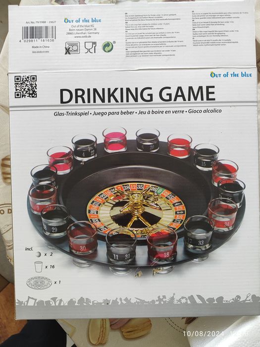 Настолна игра алкохолна рулетка-чисто нова (18+ години)