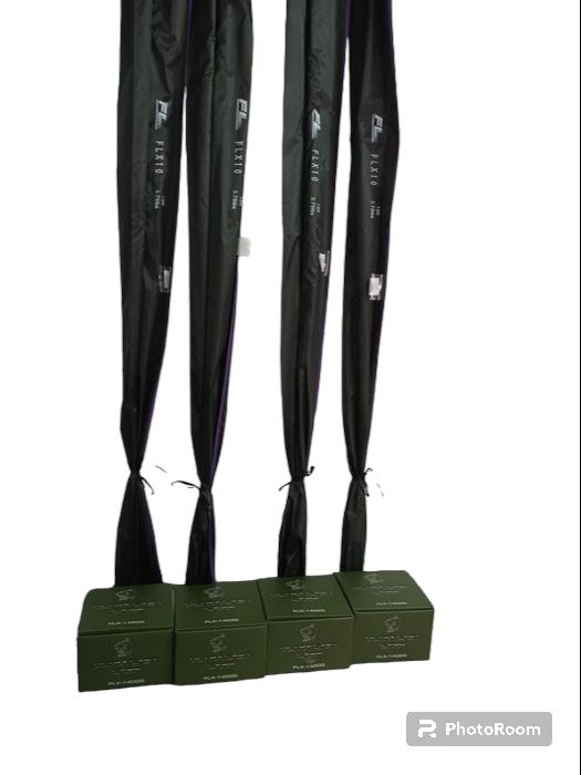 4 Lansete FL FLX10 Carp 3.90 3.75Lbs + 4 Mulinete Pro FL FLX 14000
