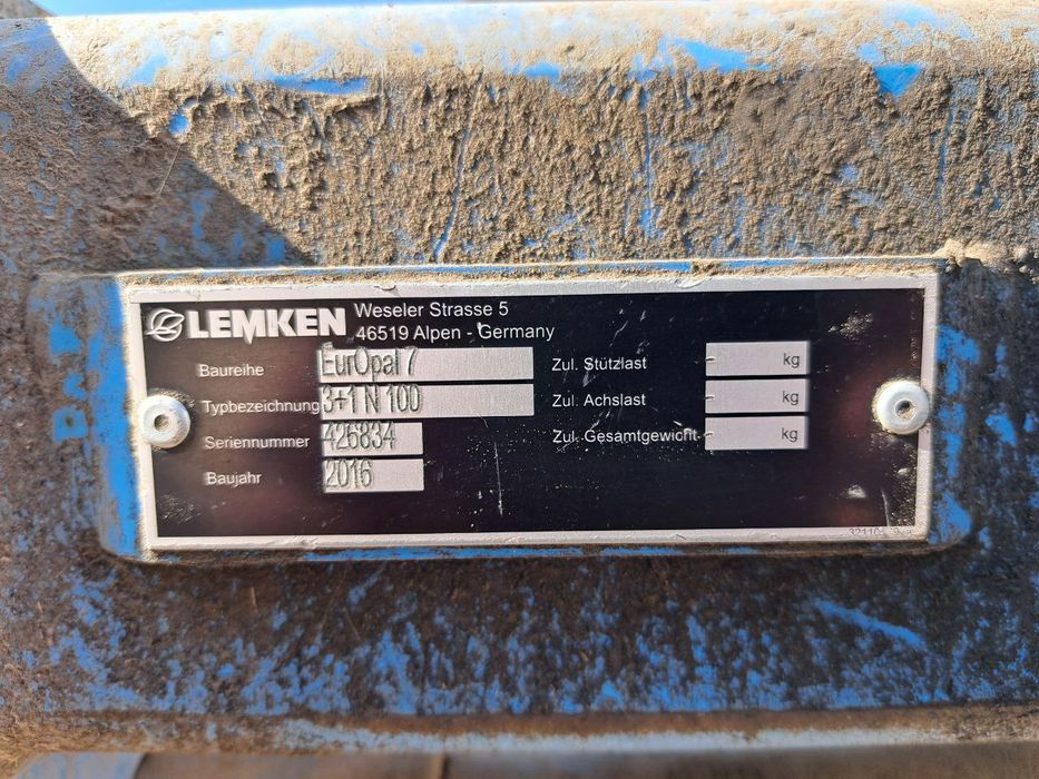 Lemken Europal 7 3+1