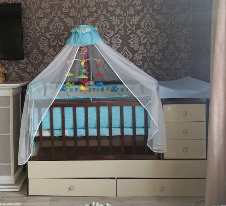 Кроватка трансформер до 7 лет