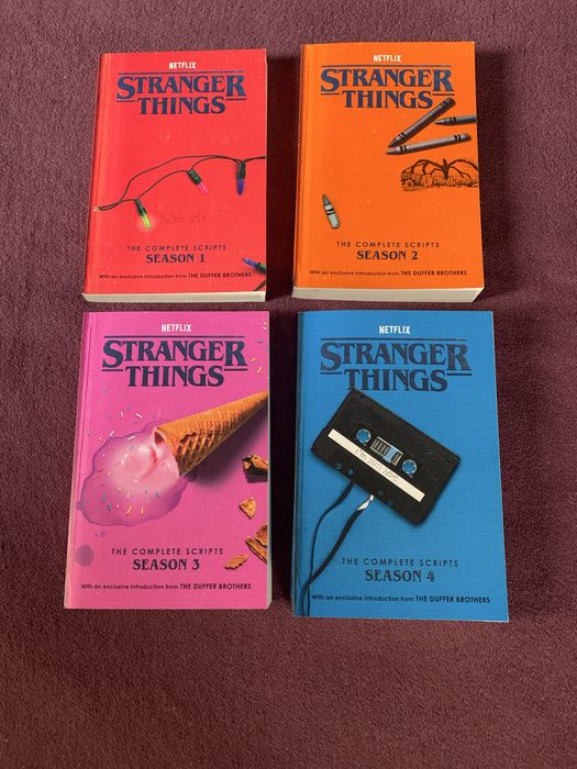 Stranger things scripts seasons 1-4
