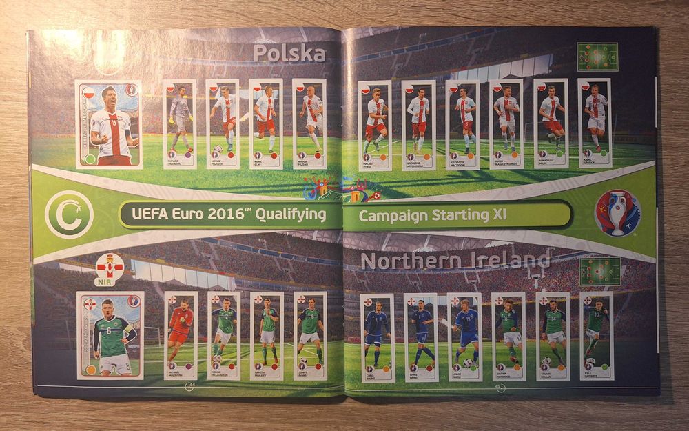 Попълнен Албум Панини Евро 2016