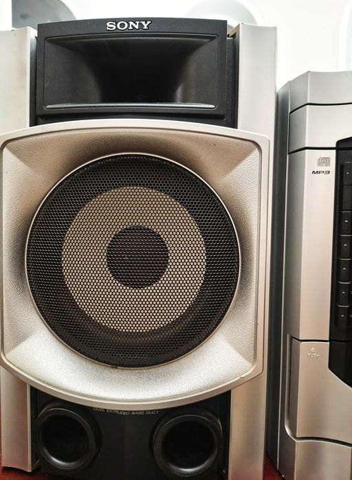 Музыкальный центр, Колонки сабвуфер SONY караоке Bluetooth адаптер
