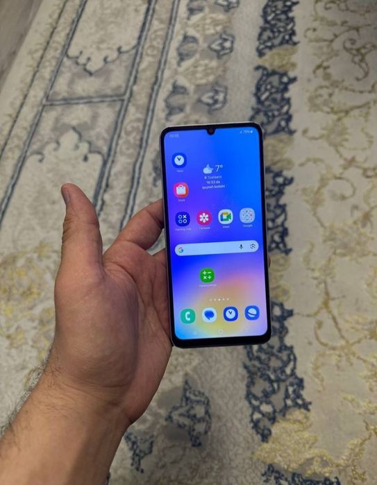 Samsung Galaxy A05 4+4/128GB Silver Igravoy Original Hollati Yaxshi