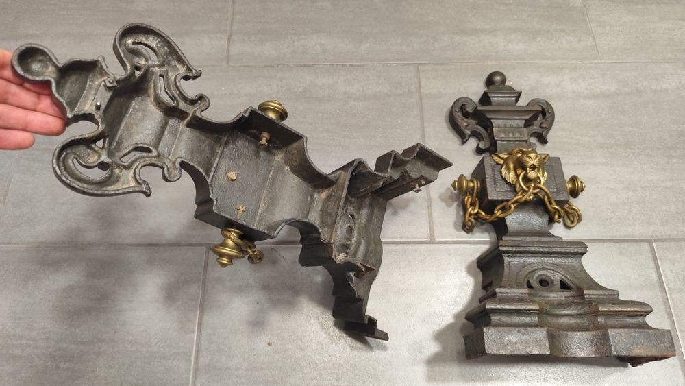 Антикварни Орнаменти за Камина / Андрони / 19ти Век