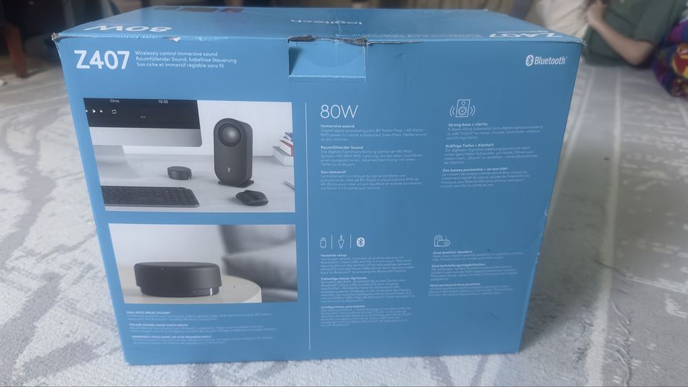 Logitech Z407 акустика