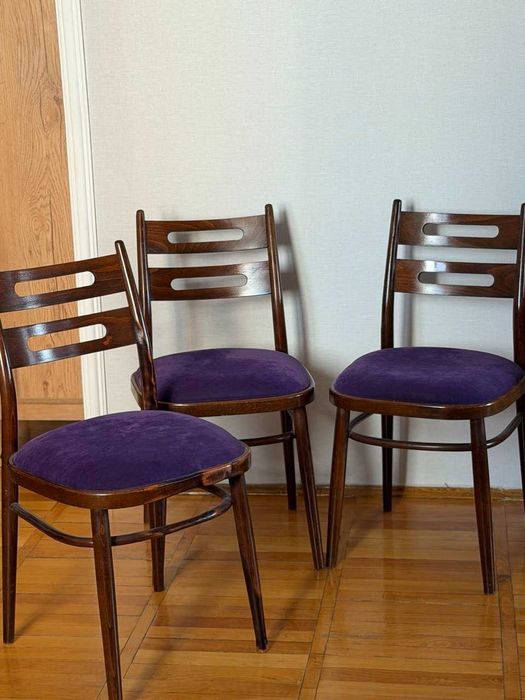 Обеденные деревянные стулья 6 шт