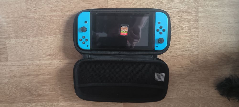 Nintendo switch + minecraft + husa