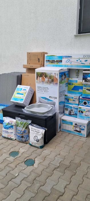 Piscina Intex 400x200x122 + Accesorii