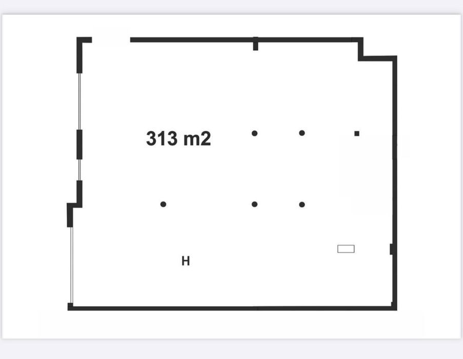 Продаётся Помещение 313м2 2 этаж Орн- Гидрометцентр,Алайский (N220)