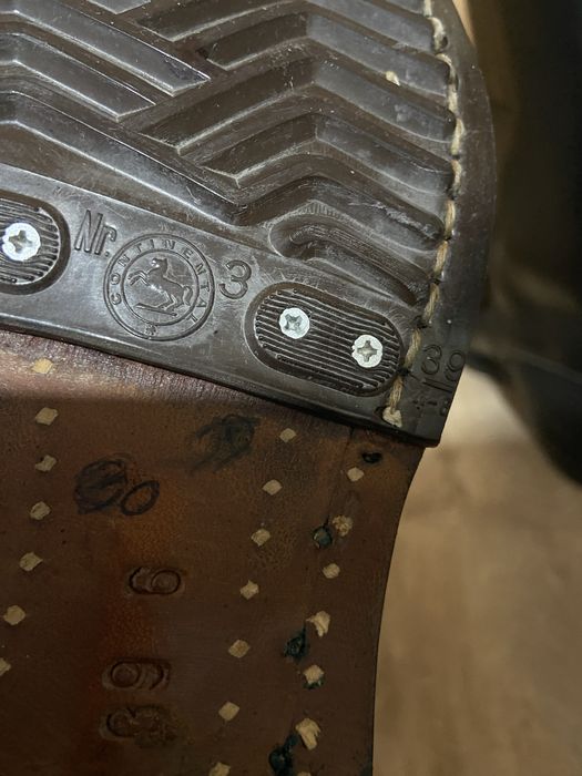 Cizme piele biker cowboy 39