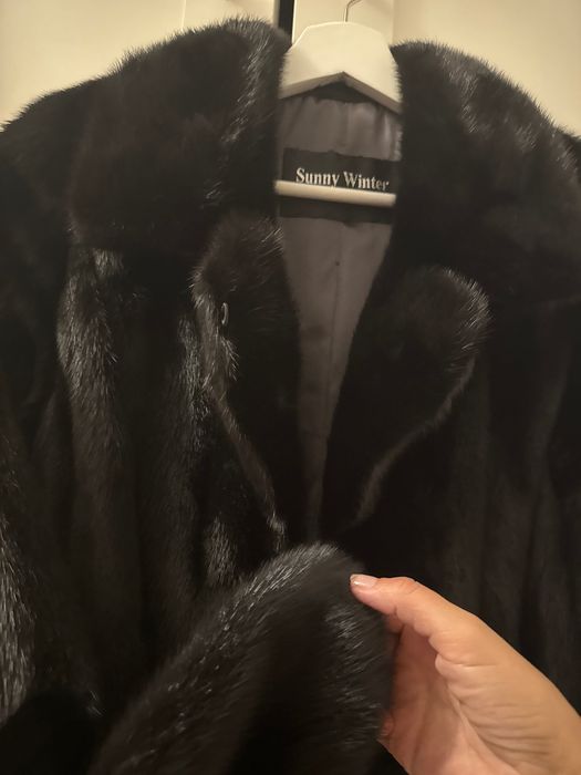 Шуба, норковая, длинная