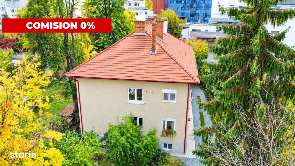 Liniste si intimitate in zona centrala–Apartament in vila, garaj+dem