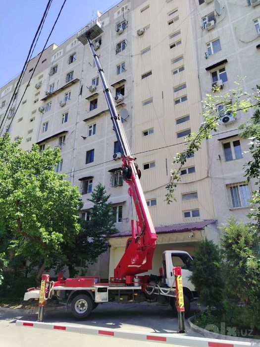 Avtovishka xizmati Toshkent | 17, 28, 45 metr | 24/7