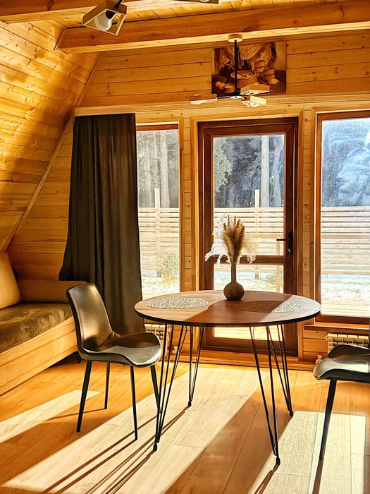 Уютный гостичный Домик A-frame