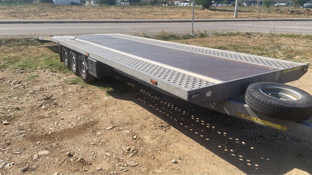 Trailer/ platforma  dubla 8,5 m Gala taurus