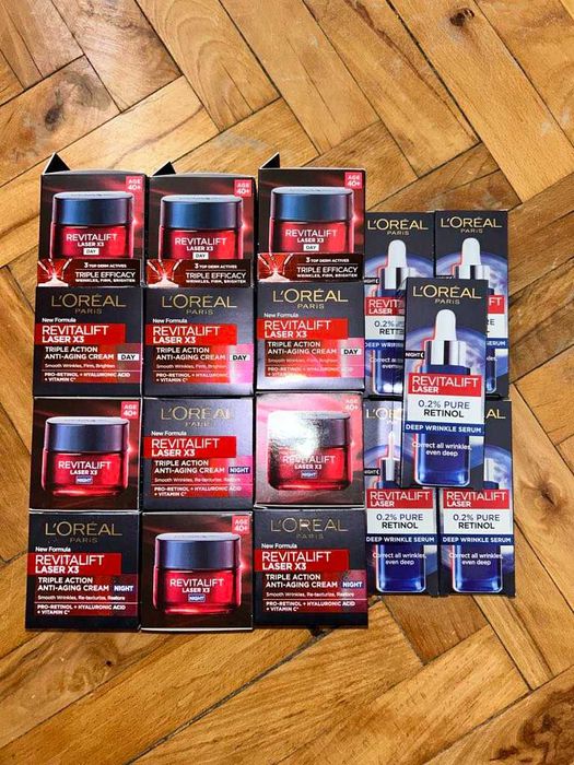 -20% отстъпка нови кремове Loreal Revitalift Laser