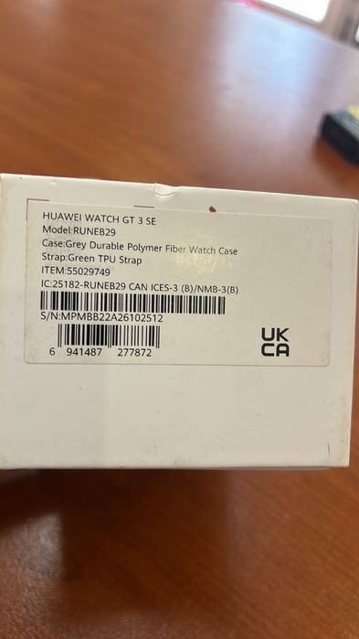 Нов Смарт часовник Huawei watch gt 3 se
