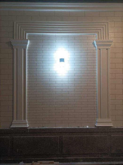 Большой выбор! Фасад Травертин Гибкий камень Отточенто Карта мира