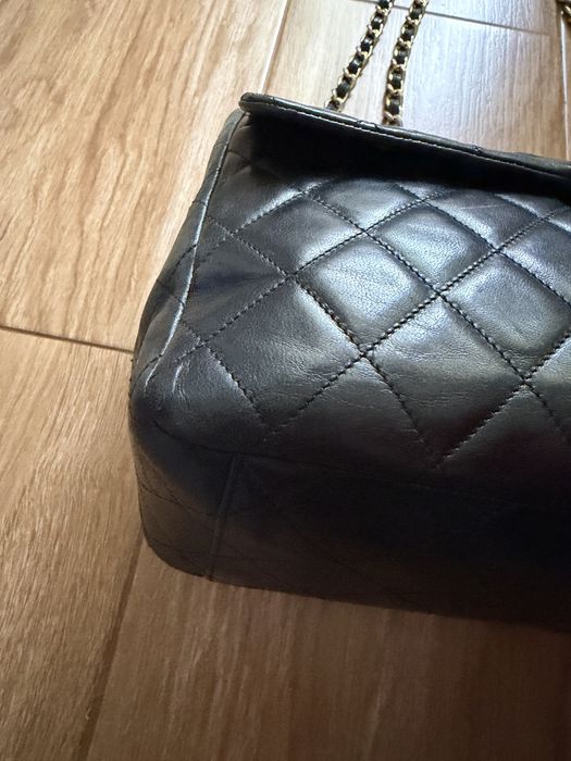 Оригинална чанта Chanel Jumbo CC Maxi XL Logo 24K Gold-Plated Bag