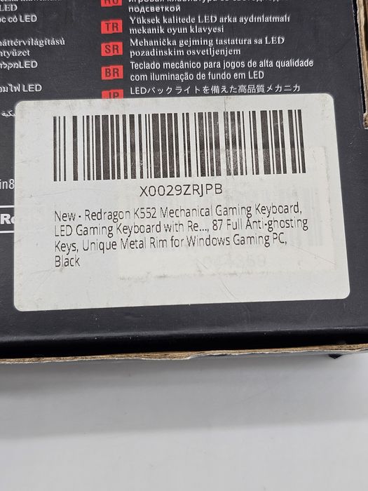 Tastatura mecanica de gaming Redragon K552 Kumara