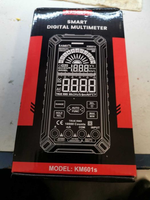 Мултицет KAIWEETS KM601S - TRUE RMS, 10000 - Брой измервани стойности