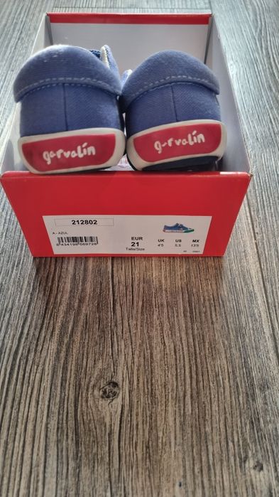 Пролетни обувки Garvalin стелка естествена кожа 21 номер
