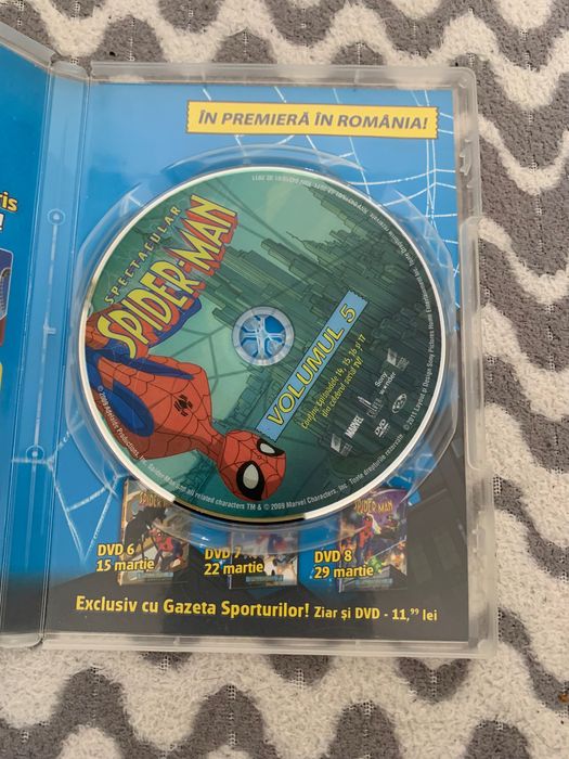 DvD Spectacular Spider-Man Volumul 5 ep:14,15,16,17