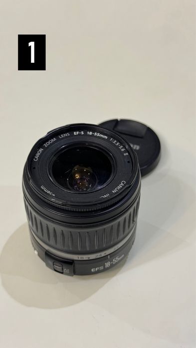 Объективы canon 18-55