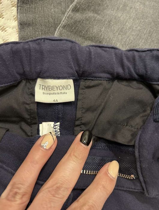 Дънки и панталони сини и сиви за момче 98 см 4 години