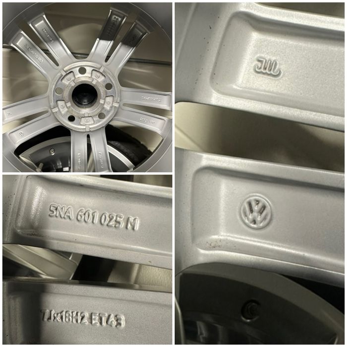Jante 18 ORIGINALE VW Tiguan R-Line Iarna 235/55/18 Allspace Volkswage