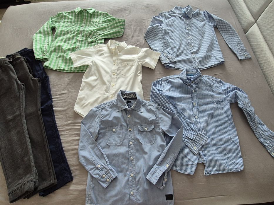 Лот дрехи за момче – ризи и панталони (ръст 146–152 см)