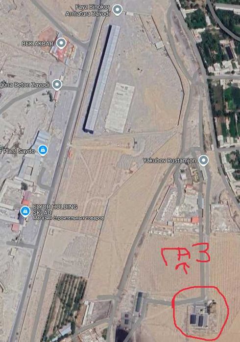 НОТУРАР ЖОЙ , СОТИЛАДИ! 40сотыхлик ,Котта Склад ва Ишлаб чикариш учун!