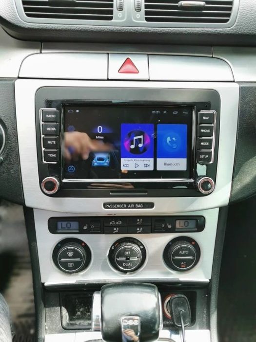 Navigatie Android Passat Golf Waze GPS