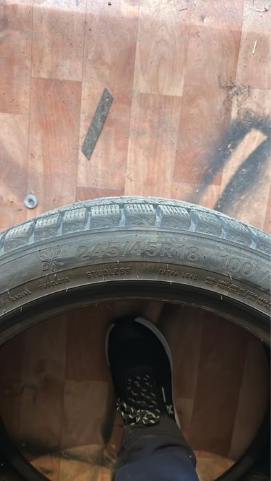 Шины 245/45r18 продается в хорошем состоянии