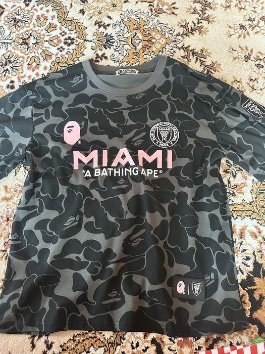 Tricou bape x inter miami