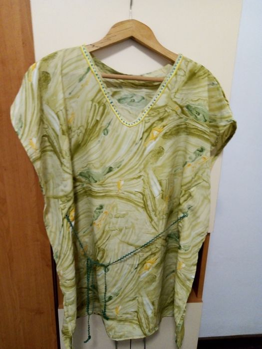 Плажен кафтан - пончо