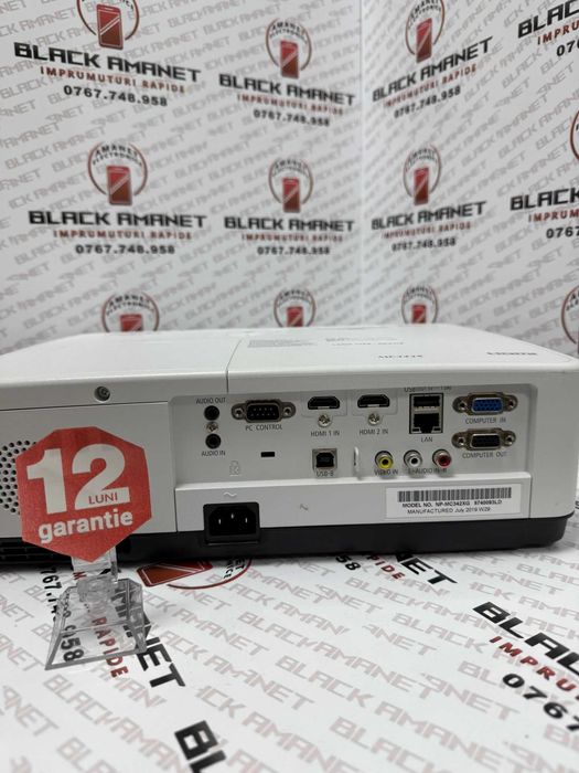BLACK AMANET P2 • Videoproiector  NEC MC342X