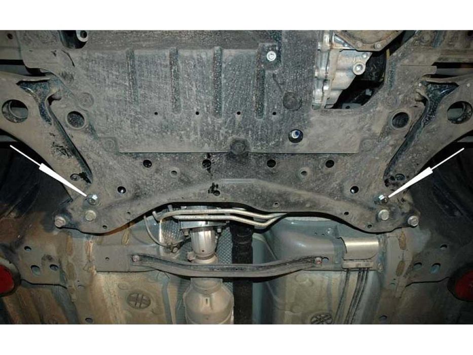 Метална кора под двигател и скорости Citroen C4 Aircross 2012г – 2016г