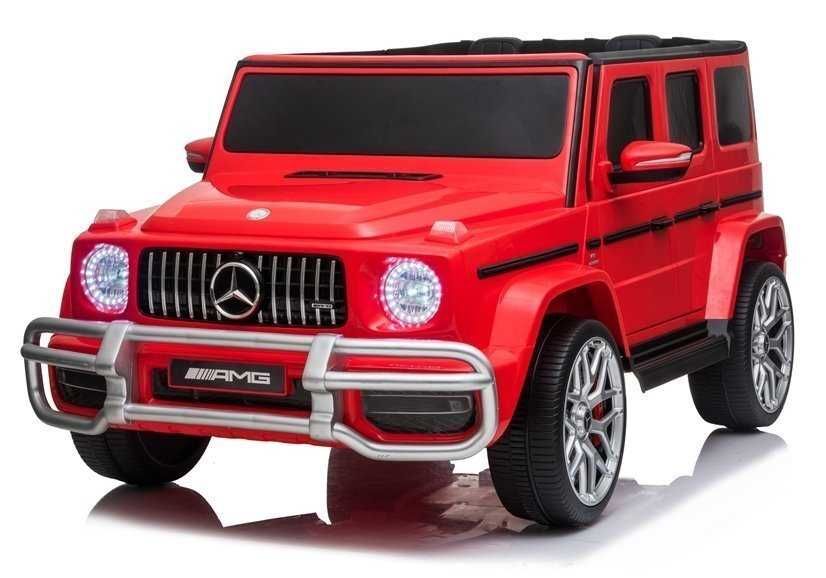 Masinuta electrica Mercedes G63 XXL 180W 12V PREMIUM #Rosu