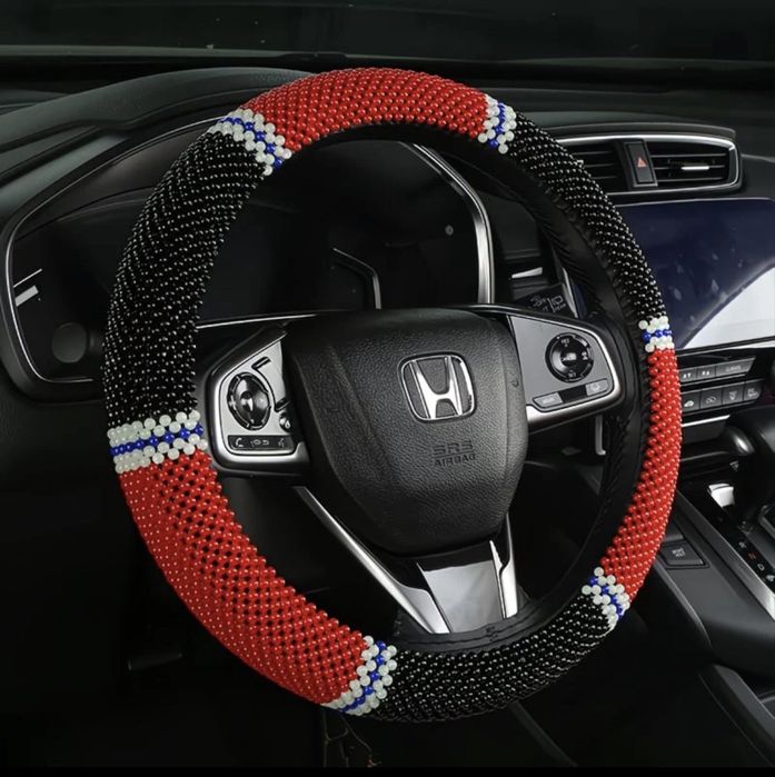 Чехол на руль авто, с массажным эффектом.