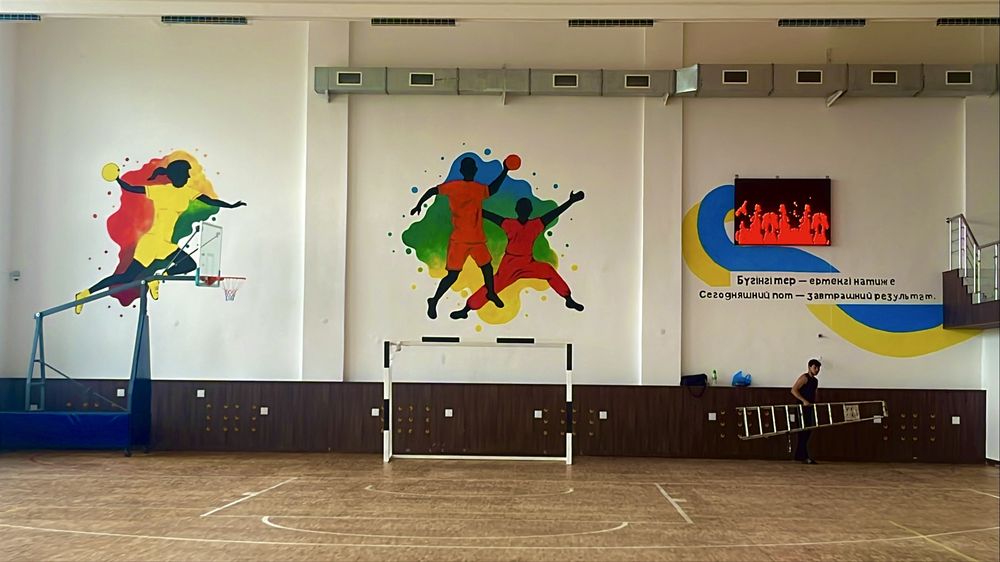 Роспись стен в Костанае