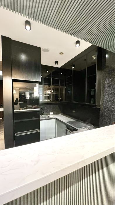 Просторная 2-комн квартира в ЖК Akay City — евроремонт, умный дом