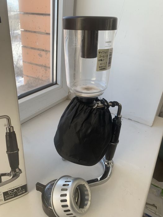 Кофеварка сифонная вакуумная ручная в японском стиле