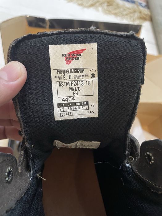 Тенгиз ботинка Red wing новая спеуобувь
