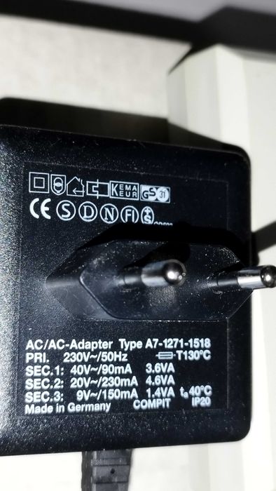 Телефонна централа немска  - telefon nebenstellenanlage ТК 2/8F