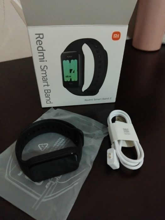 Смарт фитнес гривна Xiaomi Redmi Smart Band 2 GL, черна