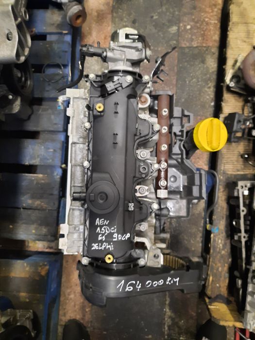 Motor fara anexe dacia Renault nissan 1.5dci euro5 90cp delphi k9k